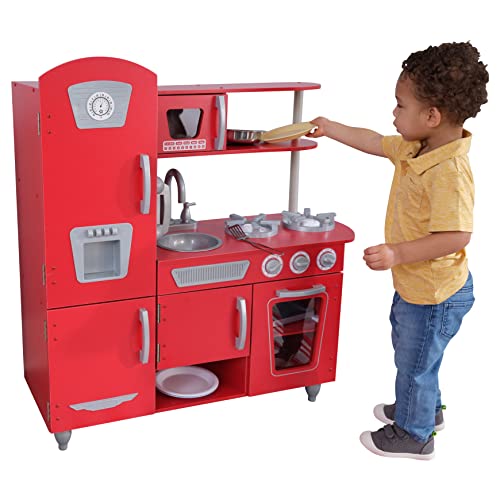 KidKraft Vintage Wooden Play Kitchen with Play Phone