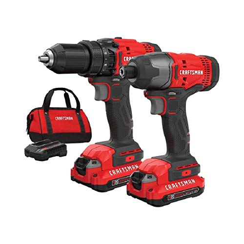 Craftsman V20 Cordless Drill and Impact Driver Kit