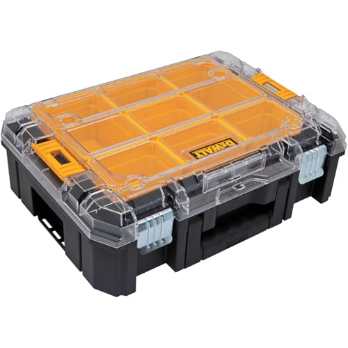 DEWALT TSTAK Small Parts Tool Organizer Box Compartments