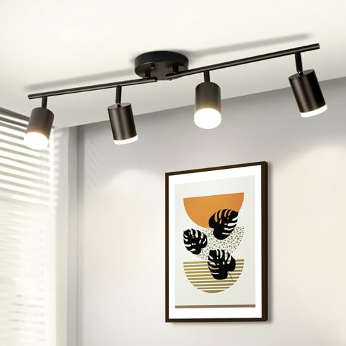 4 Way Rotatable Track Lighting Fixture Ceiling Kit