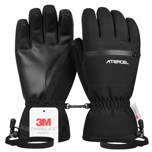 Waterproof Ski Gloves Warm Thinsulate Touchscreen Winter Outdoor