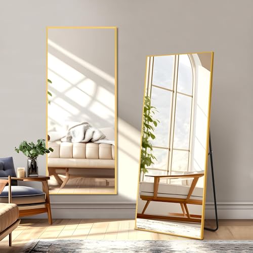 Full Length 56"x19" Full Body Mirror with Stand