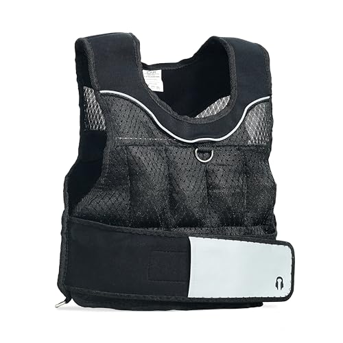 Cap Adjustable Weighted Vest 20 Pound for Strength Training