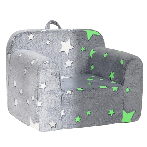 Ultra-Soft Foam Filled Sherpa Kids Reading Chair