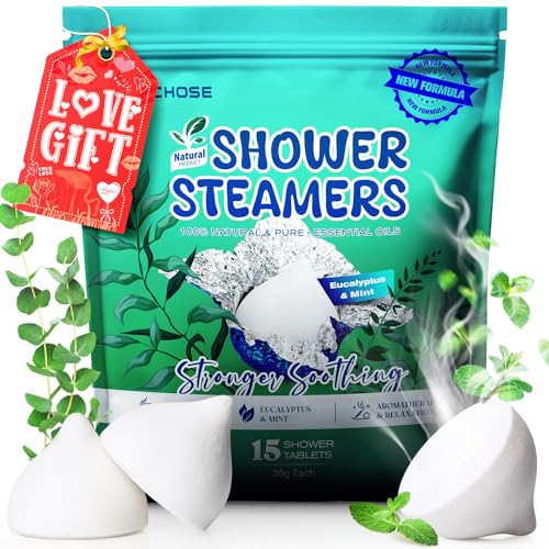 Shower Steamers Aromatherapy Eucalyptus Sinus Relief Tablets