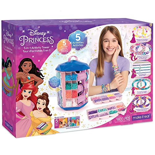 Disney Princess 5-in-1 Jewelry Activity Tower Kit