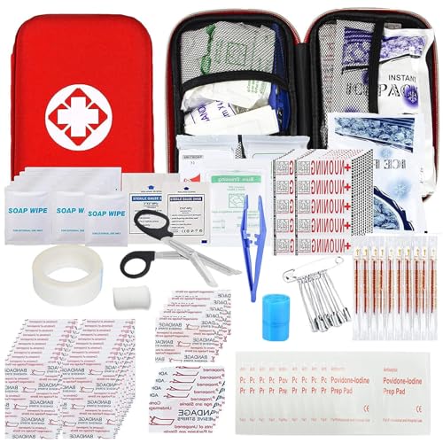 Small Car First Aid Kit Emergency Survival Gear