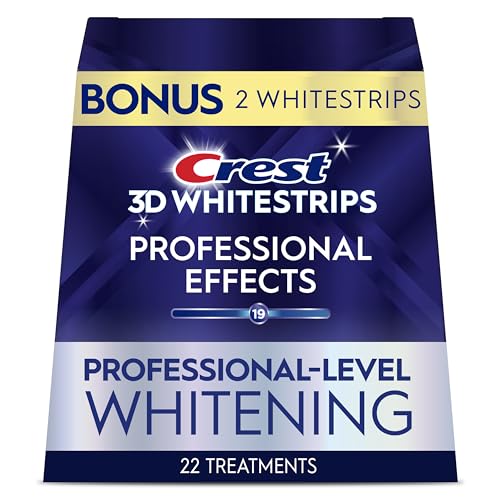 22 Treatments Crest 3D Whitestrips Teeth Whitening Kit
