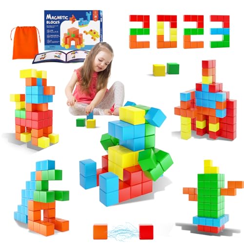 28 Piece Magnetic Blocks STEM Building Toys for Kids