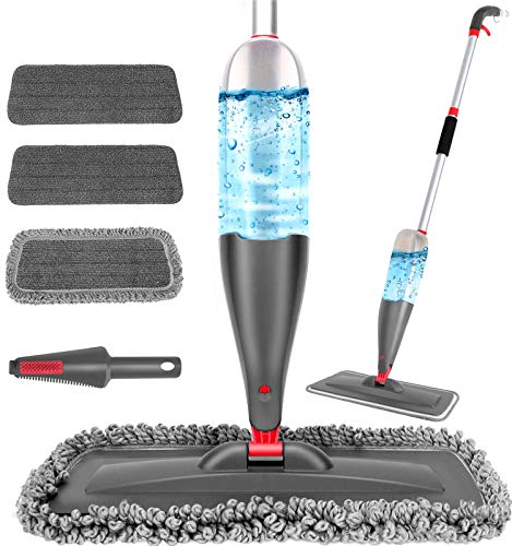 Spray Mop with Refillable Bottle for Floor Cleaning