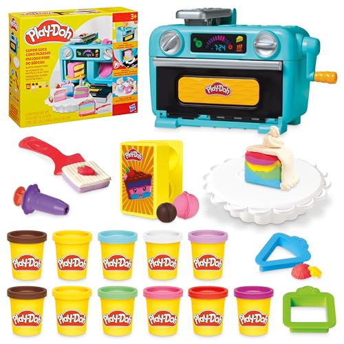 Play-Doh Cake Playset with Oven and 11 Compounds