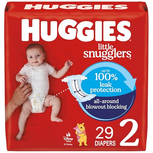 HUGGIES Little Snugglers Baby Diapers 29 Count