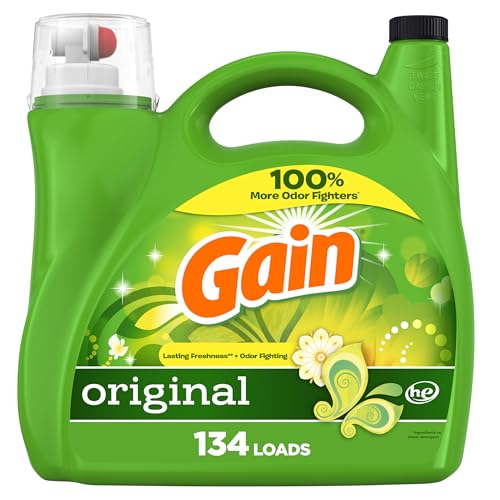Gain Liquid Laundry Detergent, 194 fl oz, 134 Loads