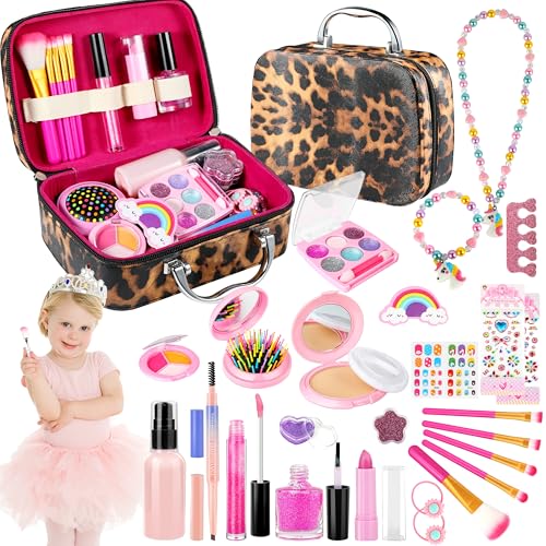 Kids Washable Makeup Kit Toy for Girls Gift