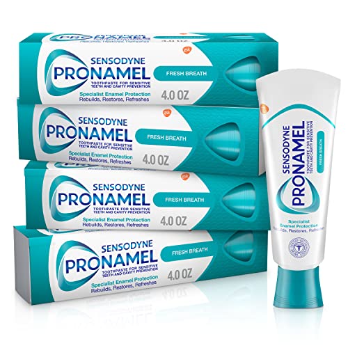 4 Pack Sensodyne Pronamel Toothpaste Sensitive Teeth Enamel Protection