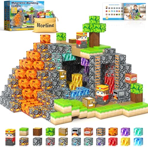 100PCS Magnetic Building Blocks STEM Toy Set for Kids