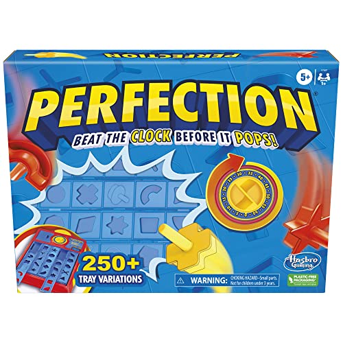 Hasbro Gaming Perfection Refresh Board Game for Kids