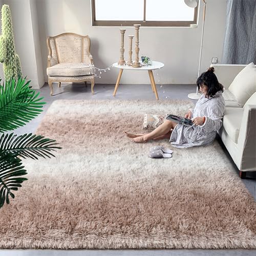 Shaggy Kids Rug 4x6 Feet Plush Non-Slip Carpet