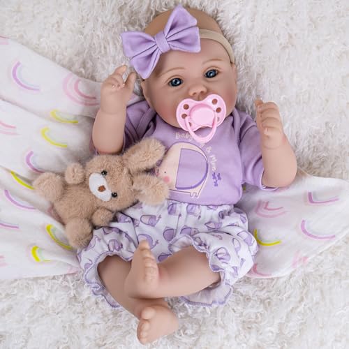 18 Inch Lifelike Reborn Baby Doll Realistic Newborn