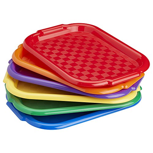 6 Pack Art Trays Craft Organizer Set