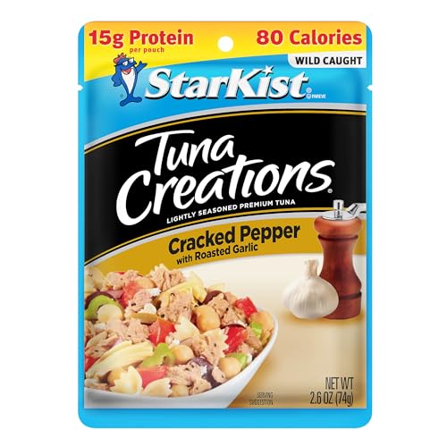 StarKist Tuna Creations Cracked Pepper Garlic Pouch 2.6oz