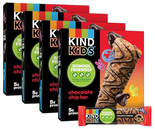 40 Pack KIND Kids Chocolate Chip Snack Bars, Nut Free
