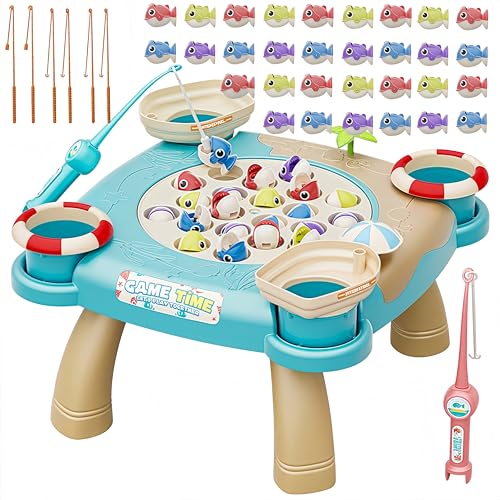 Magnetic Fishing Game for Kids, 47 Piece Set