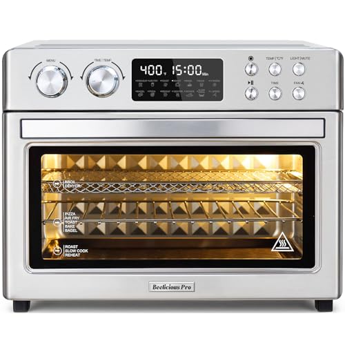 28QT Air Fryer Toaster Oven Combo 12-in-1 Convection