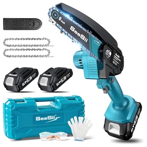 Mini Cordless 6-Inch Handheld Electric Chainsaw