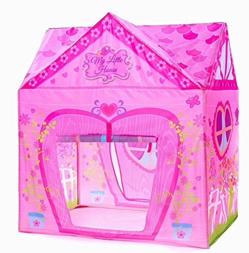 Princess Castle Play Tent Indoor Outdoor Kids Playhouse