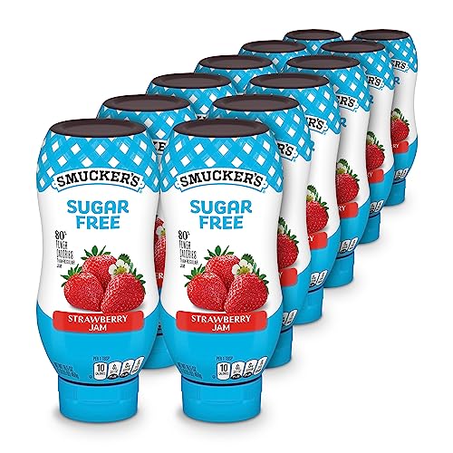Smucker's Sugar Free Strawberry Jam Squeeze Bottle 16.5oz