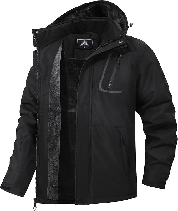 Insulated Waterproof Men’s Mountain Winter Coat (4 Colors)