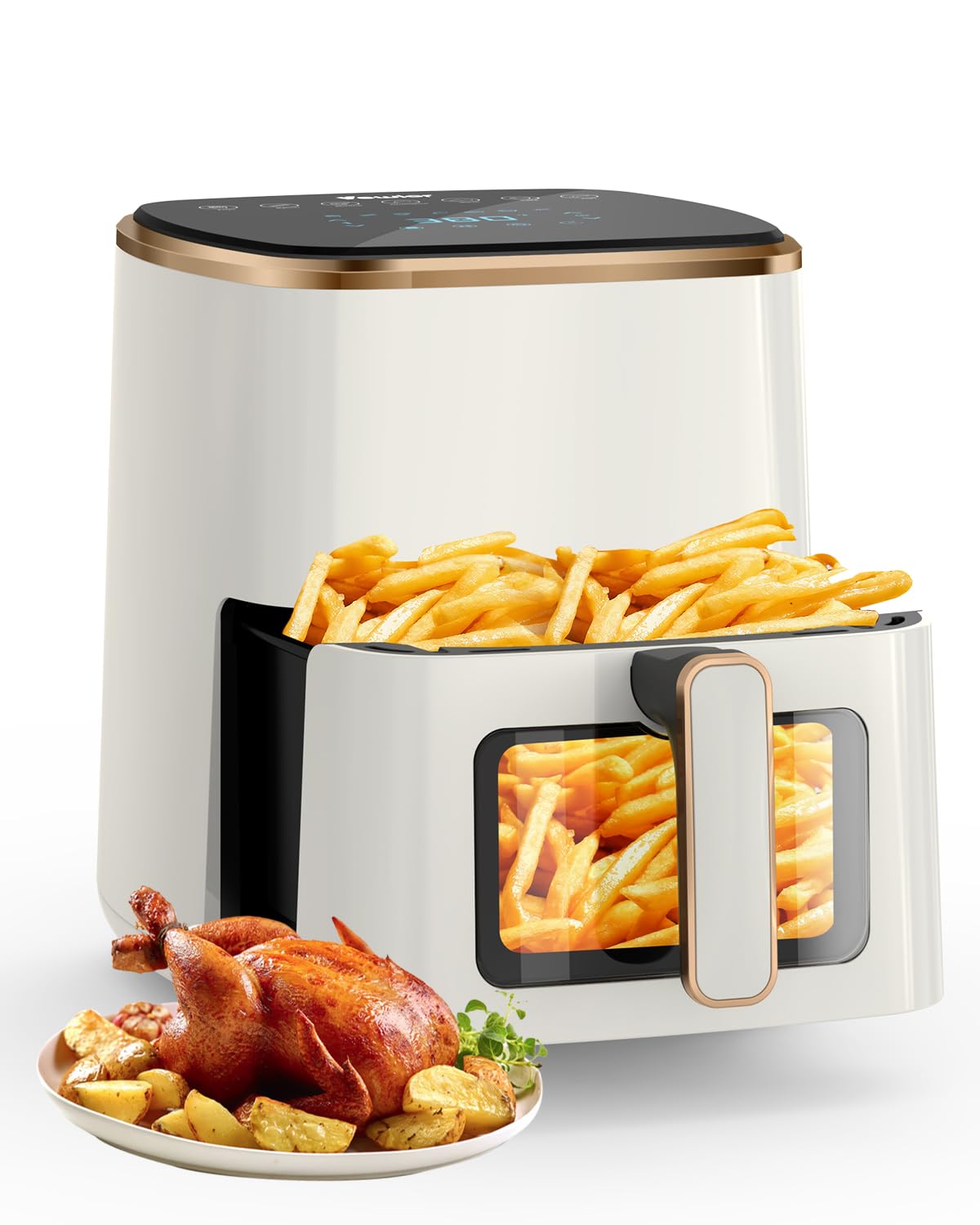 VEWIOR 5.3Qt Air Fryer with Touchscreen