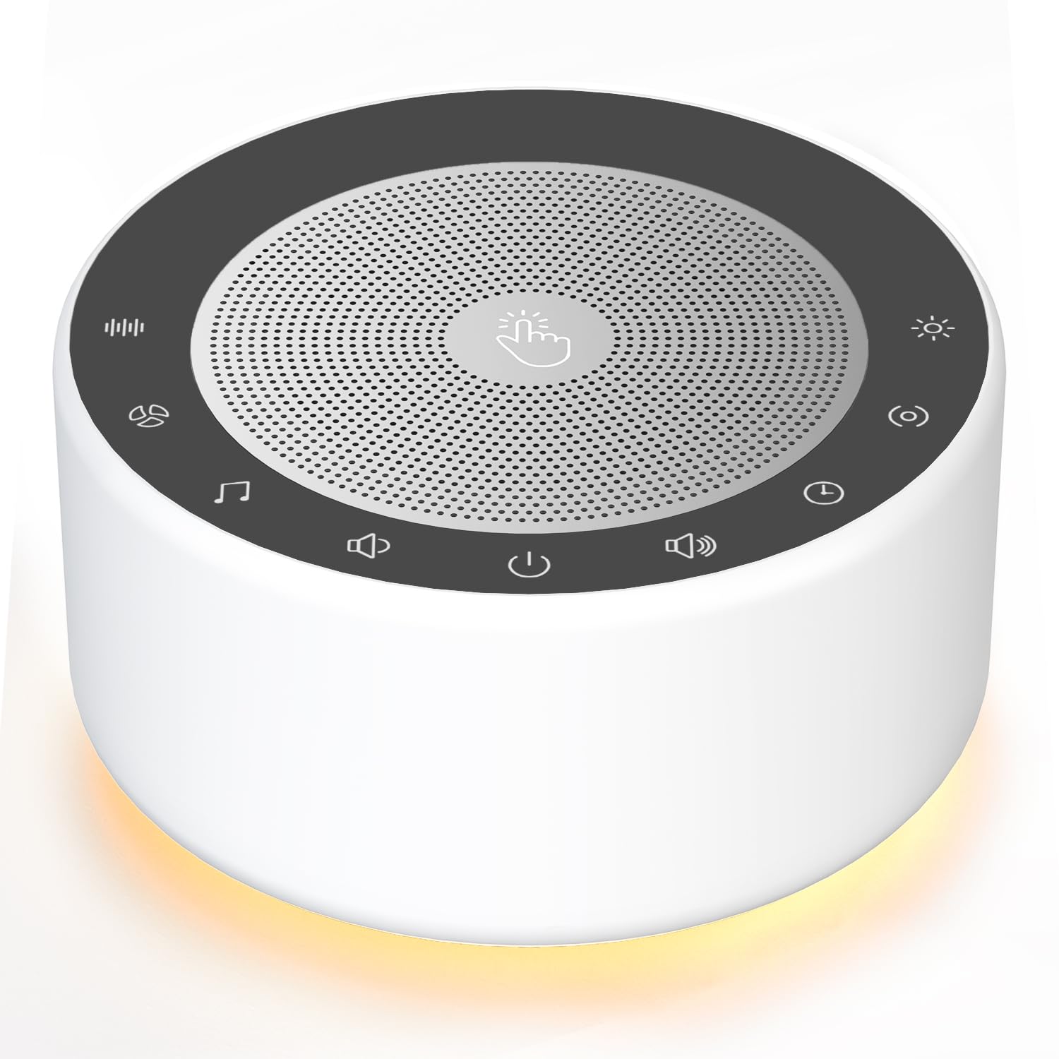 Kipcush White Noise Sound Machine with Night Light