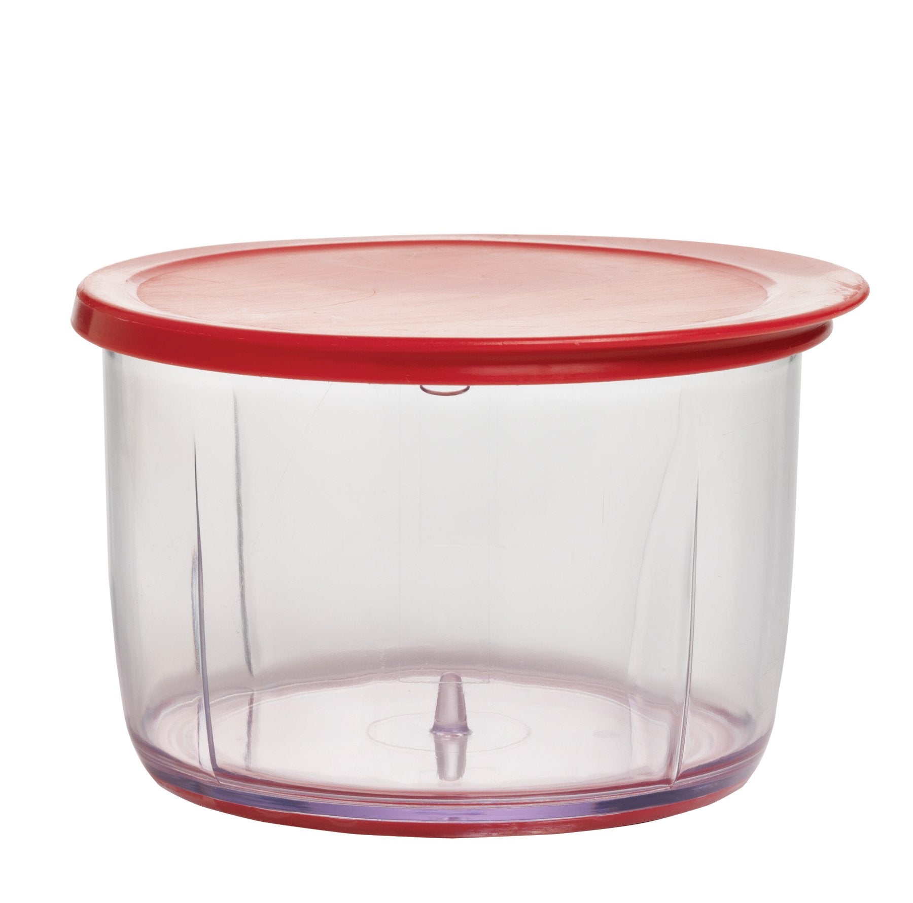 Chef'n VeggiChop Hand-Powered Food Chopper, Cherry