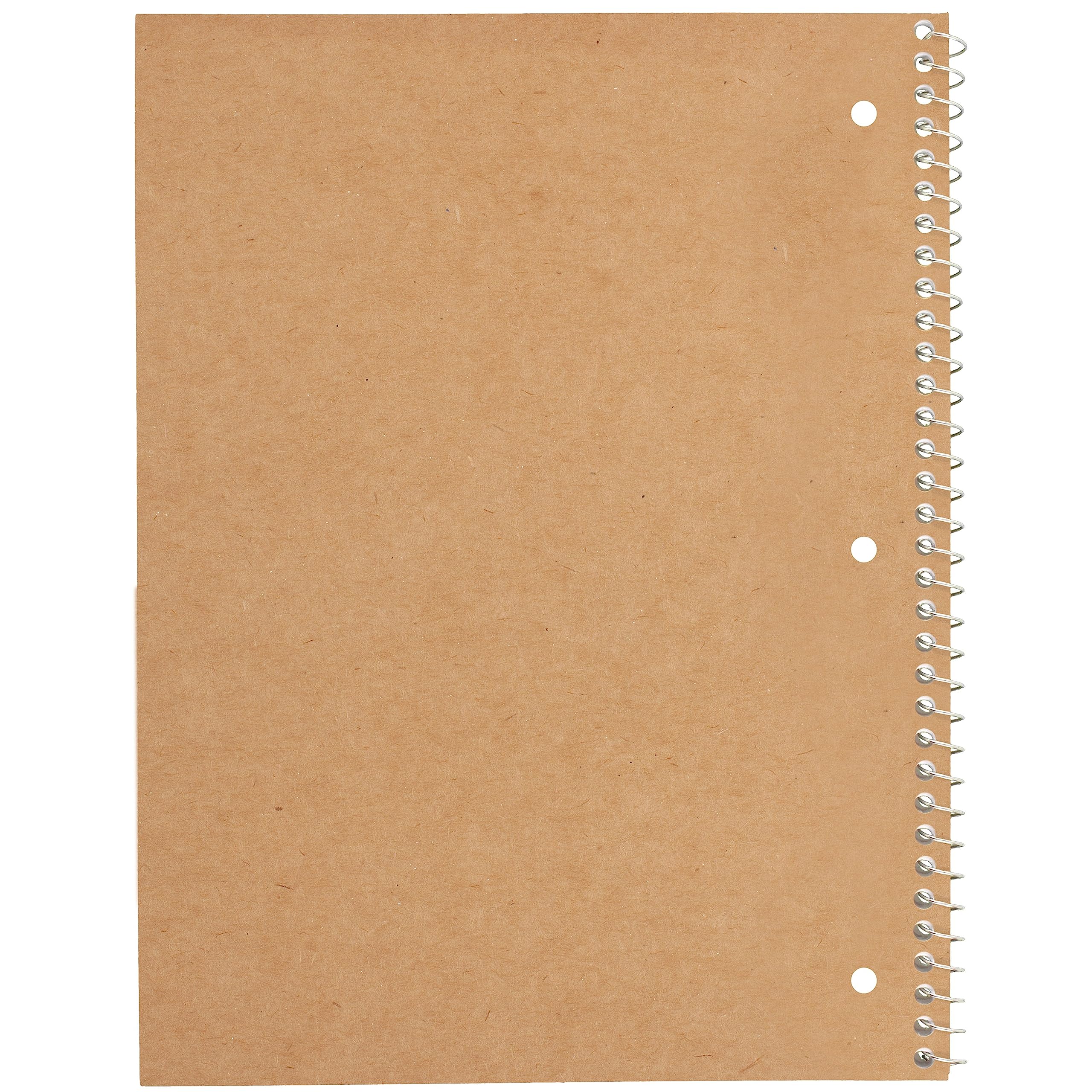 Mead 6-Pack Spiral Notebooks, Wide Ruled, Assorted Colors
