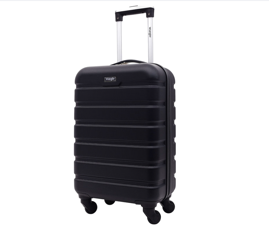 Wrangler 22.5-Inch Hardside Spinner Carry-On Luggage