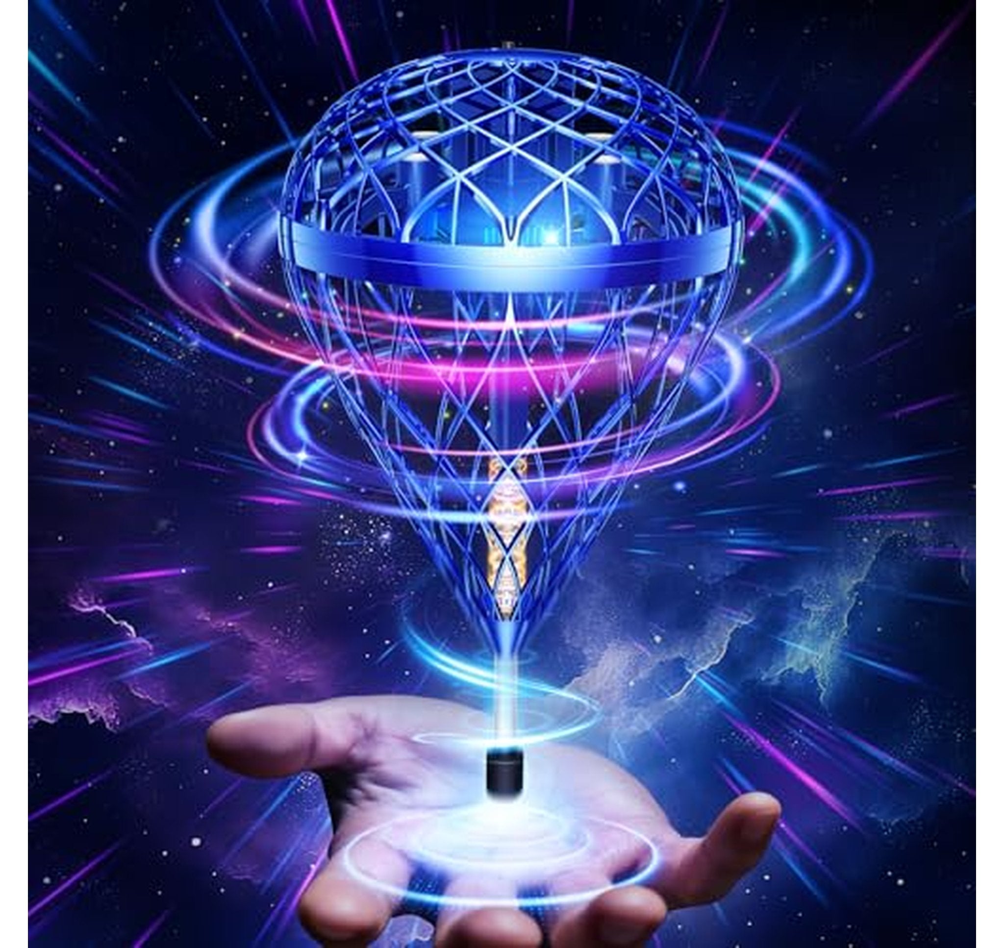 Motion-Control Flying Orb Hover Ball Toy Spinner
