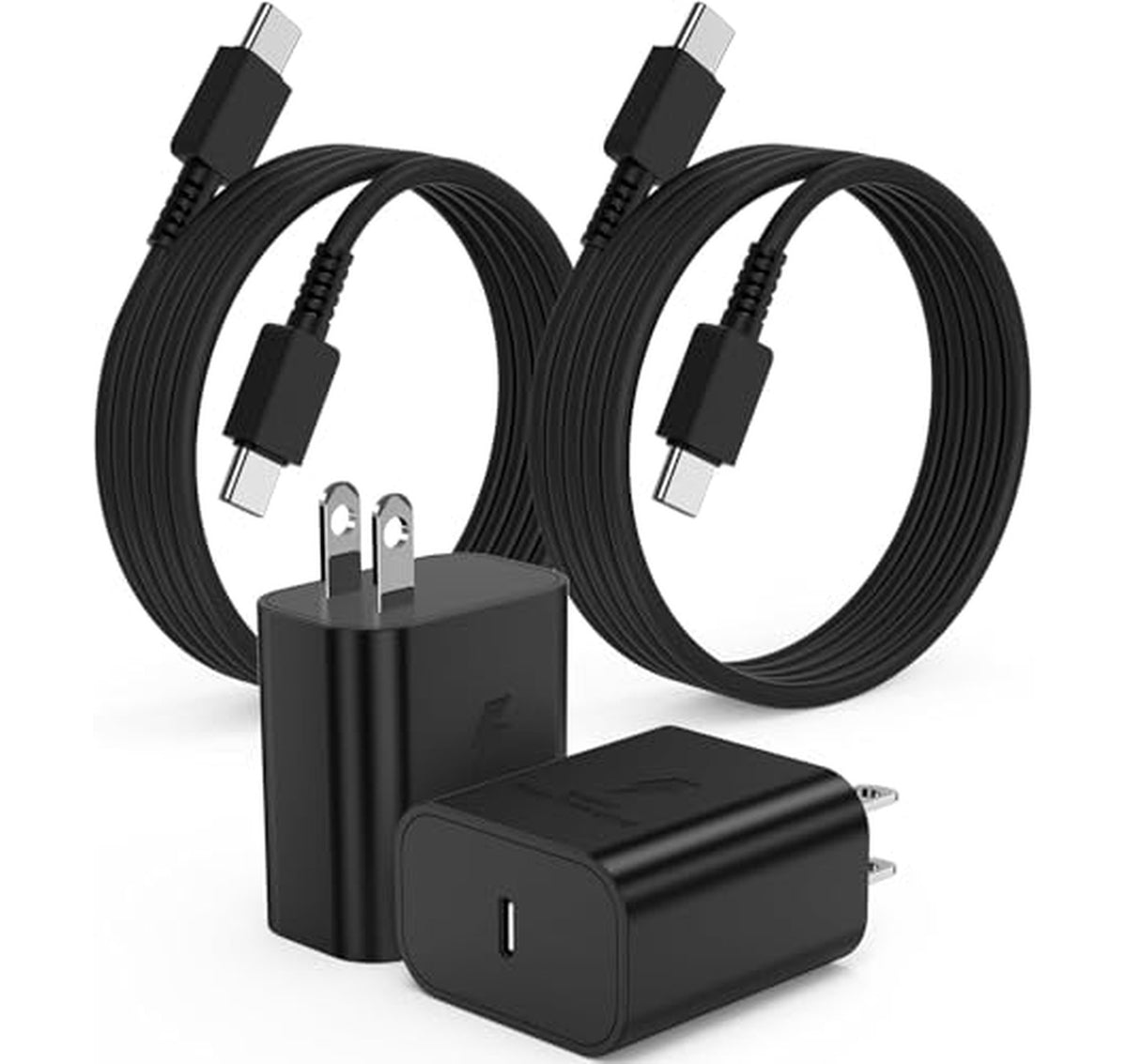 2 Pack Super Fast USB C Wall Charger Set