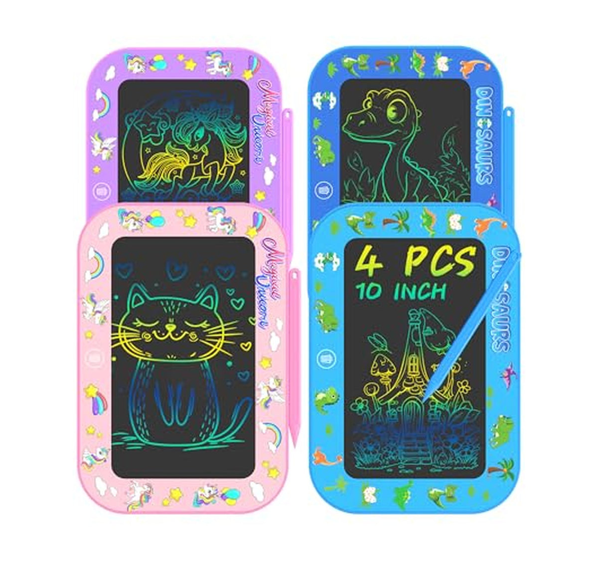 LCD Kids Writing Tablet and Mess-Free Drawing Board