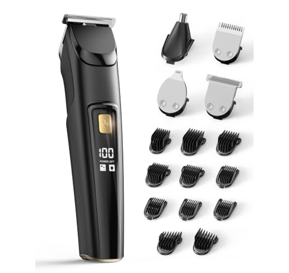 Cordless Fast-Charging 4-in-1 Beard Trimmer Kit