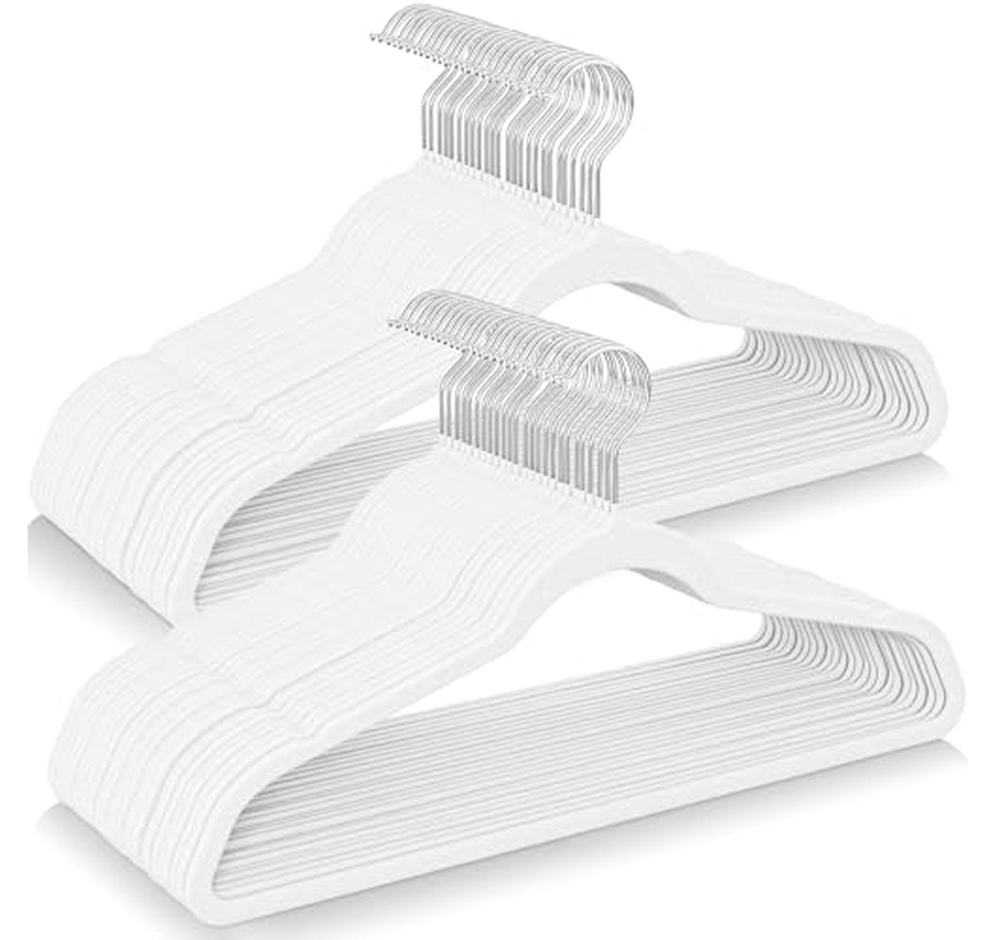 50 Pack Non Slip Velvet Clothes Hangers