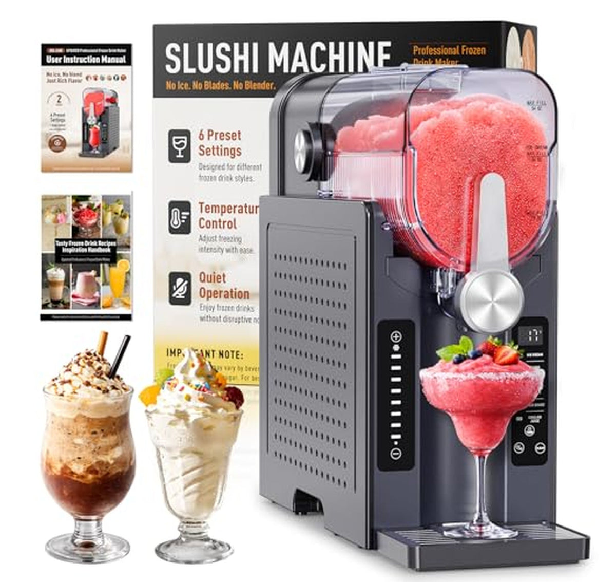 No-Ice Frozen Drink and Slushie Machine