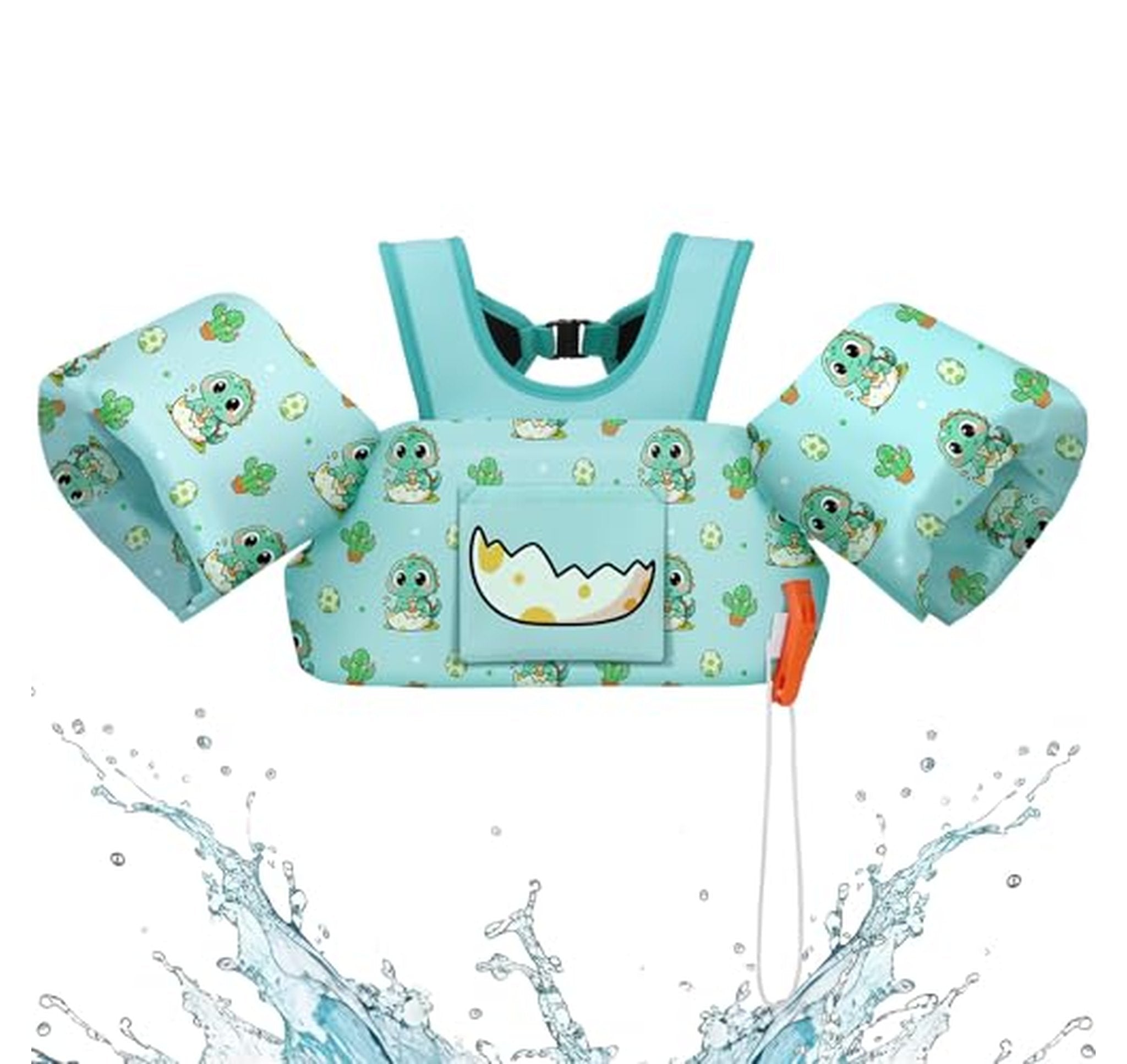 Toddler Swim Vest Floaties with Adjustable Buckles