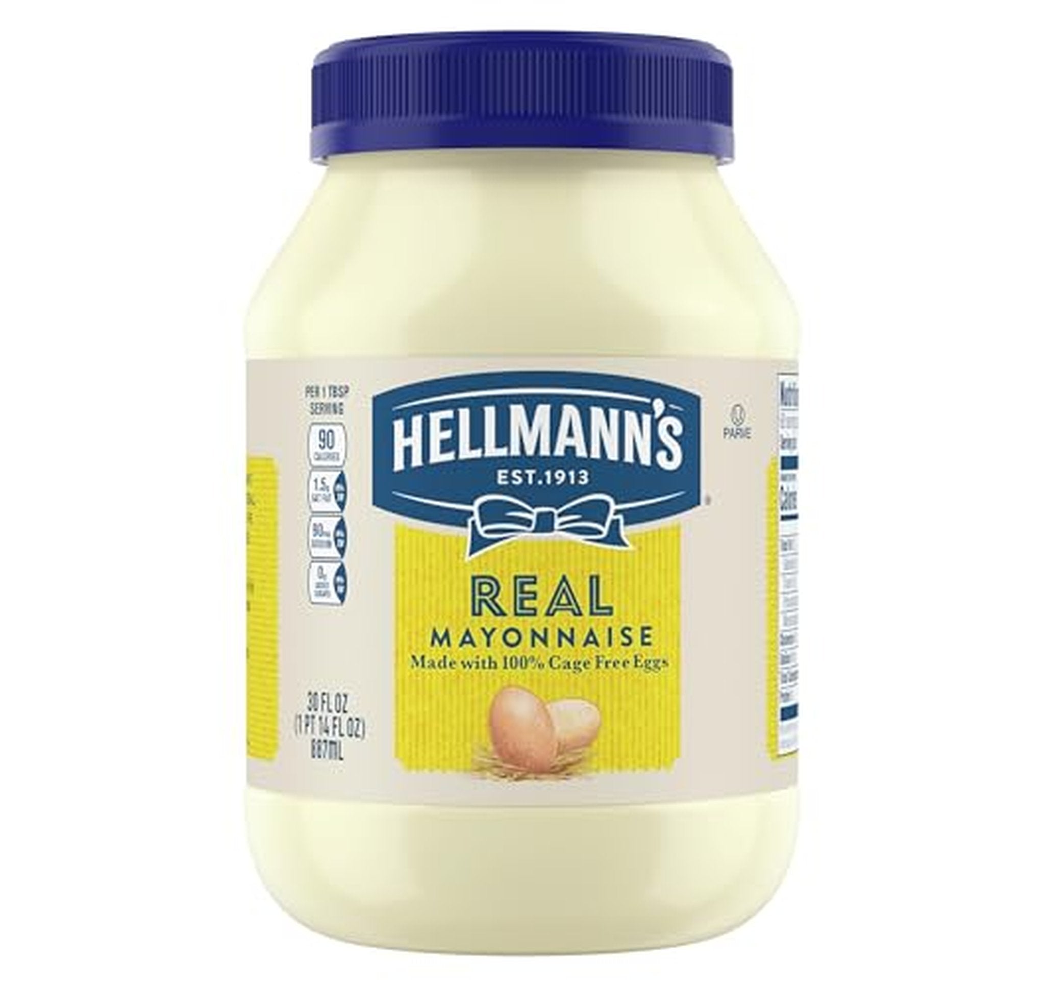 HELLMANN'S Real Mayonnaise 30 oz Jar