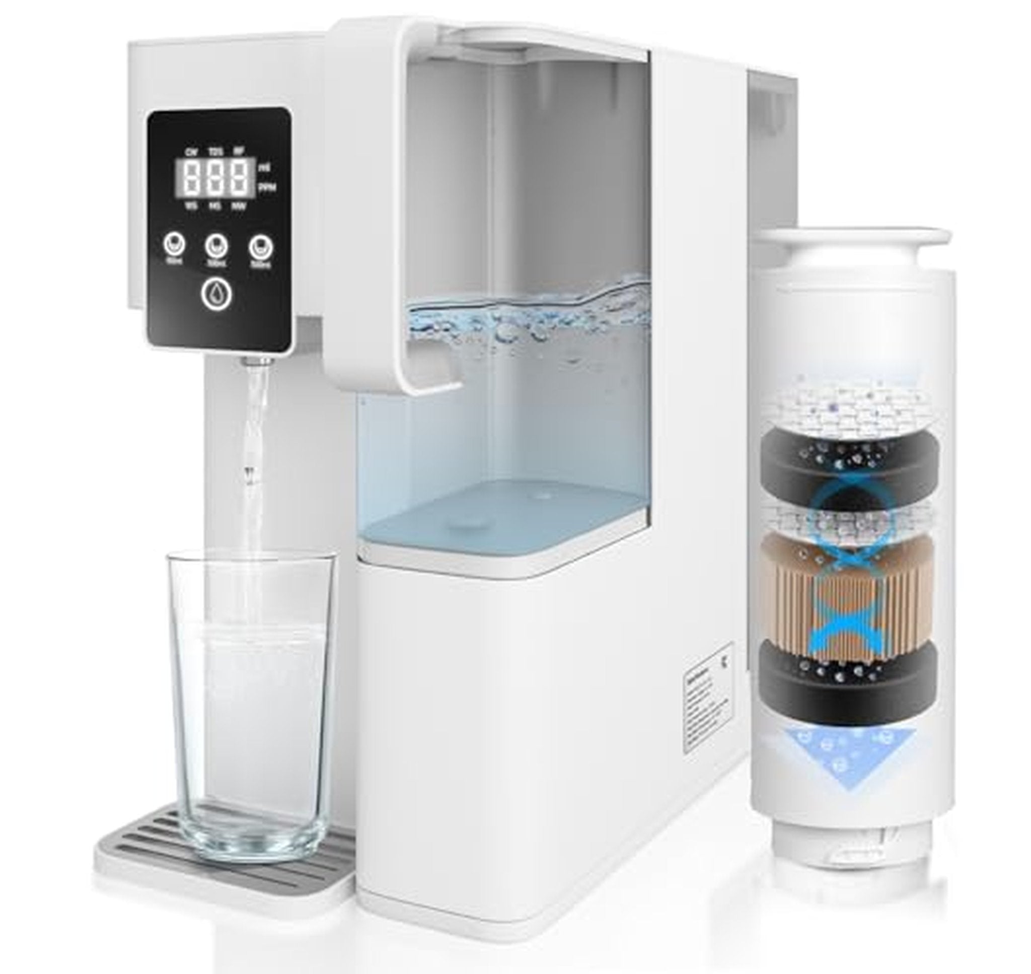 Countertop Reverse Osmosis Water Filtration System