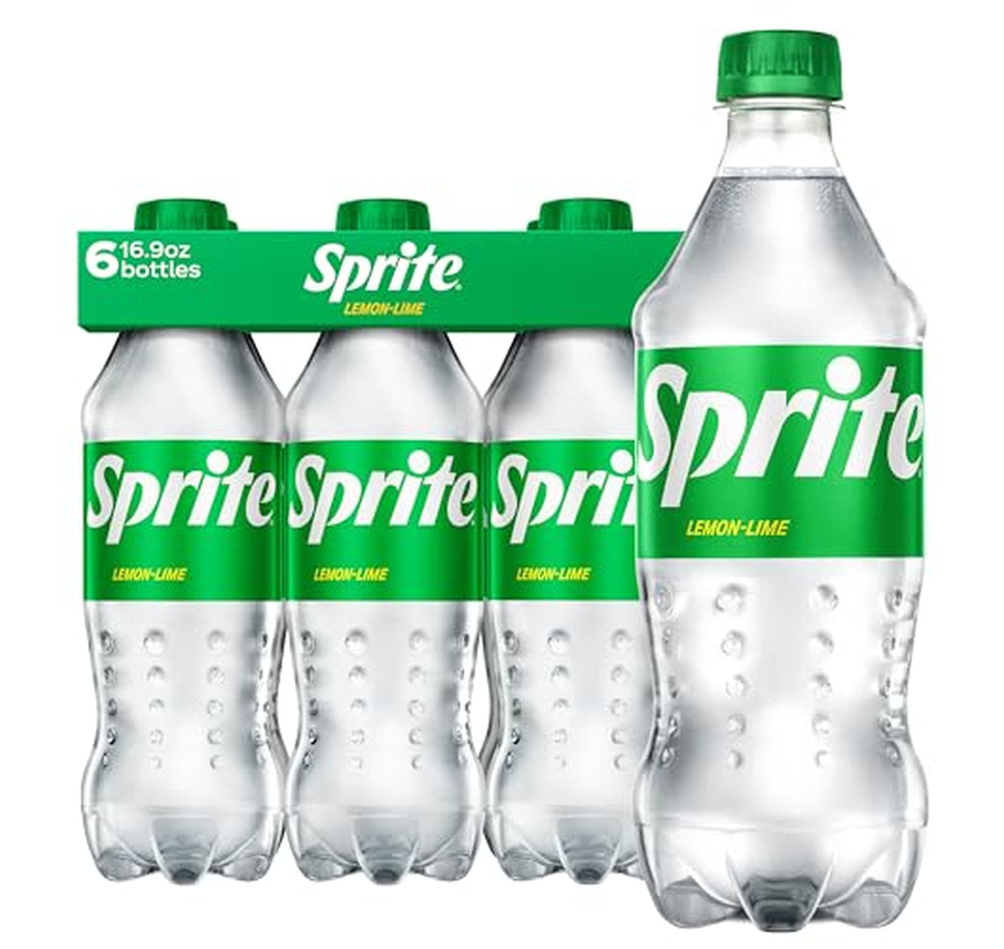 18 Pack Sprite Lemon-Lime Caffeine-Free Soda Bottles