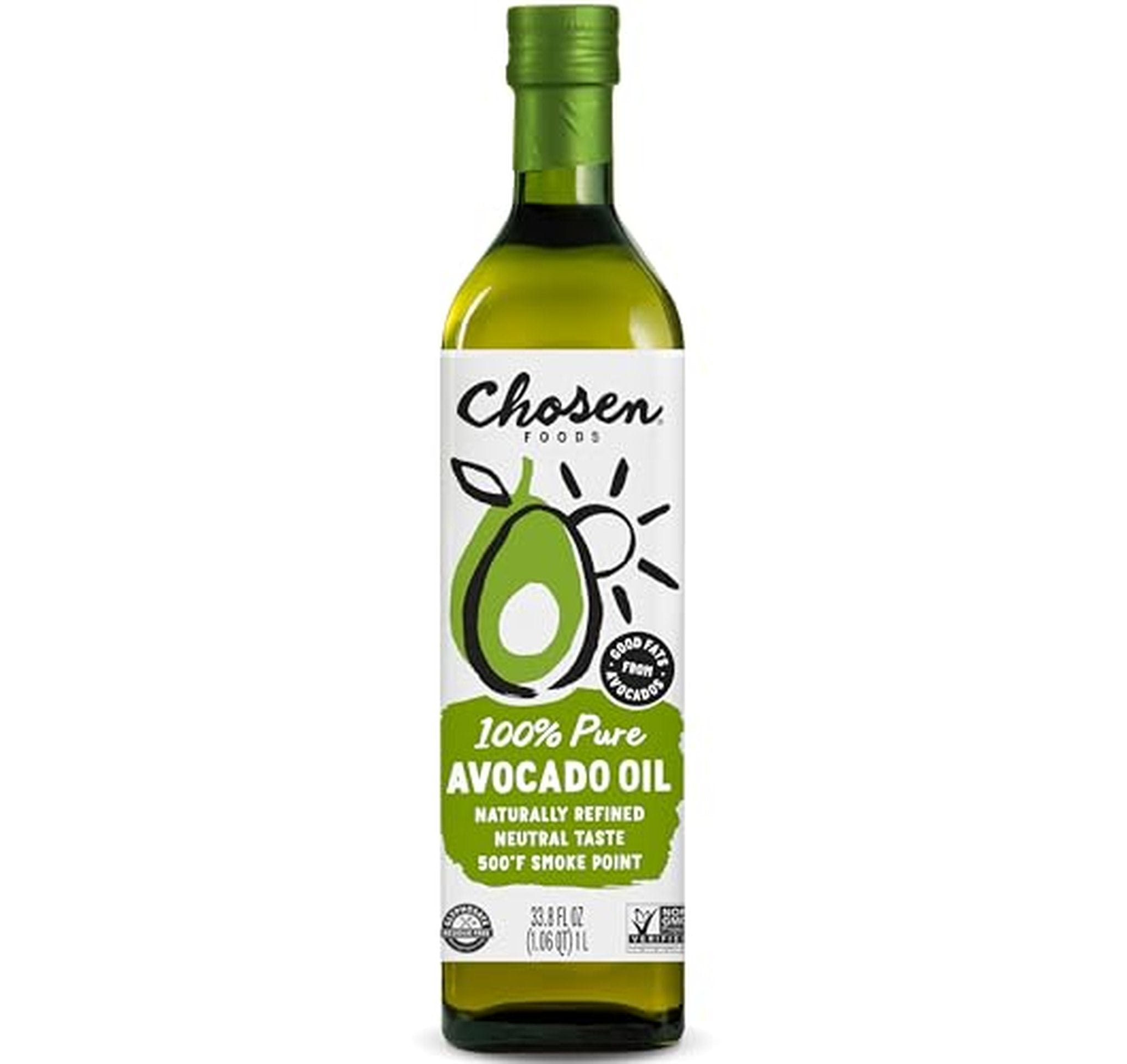 Chosen Foods 33.8 Fl Oz Avocado Cooking Oil
