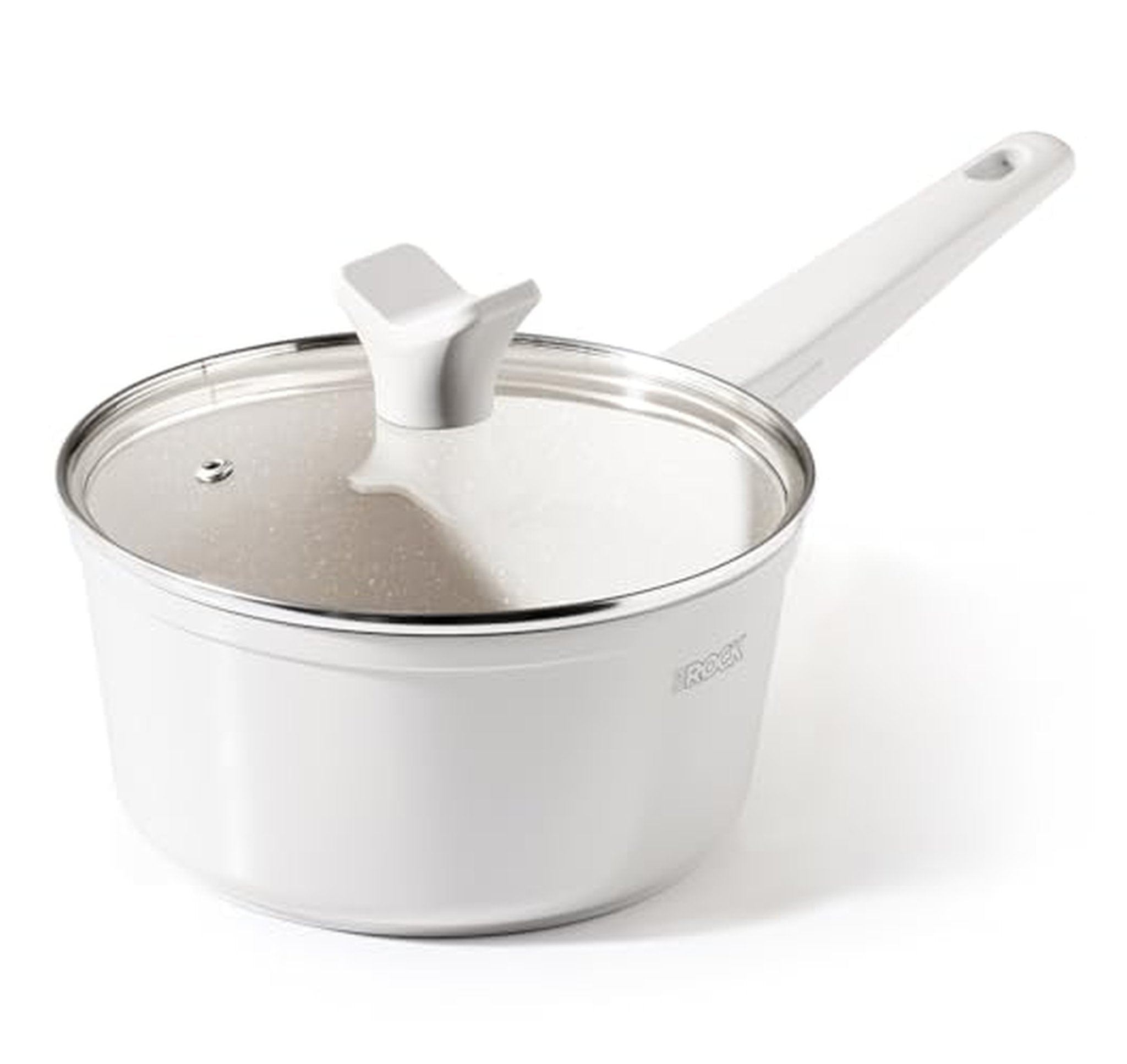 THE ROCK 1.9 Quart Ceramic Nonstick Saucepan with Lid