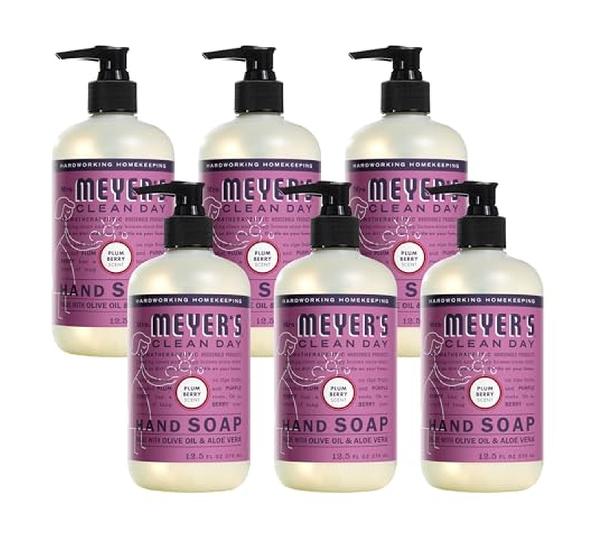 6 Pack Mrs. Meyer’s Liquid Hand Soap 12.5 oz